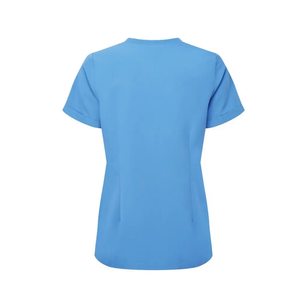 womens-scrubs-invincible-stretch-tunic-ceil-blue-back-NN310.webp