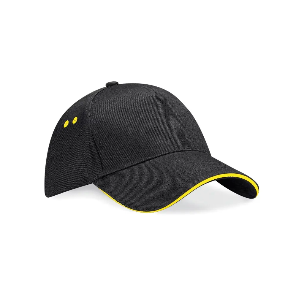 5-panel-sandwich-cap-black-yellow-front-BC15C.webp