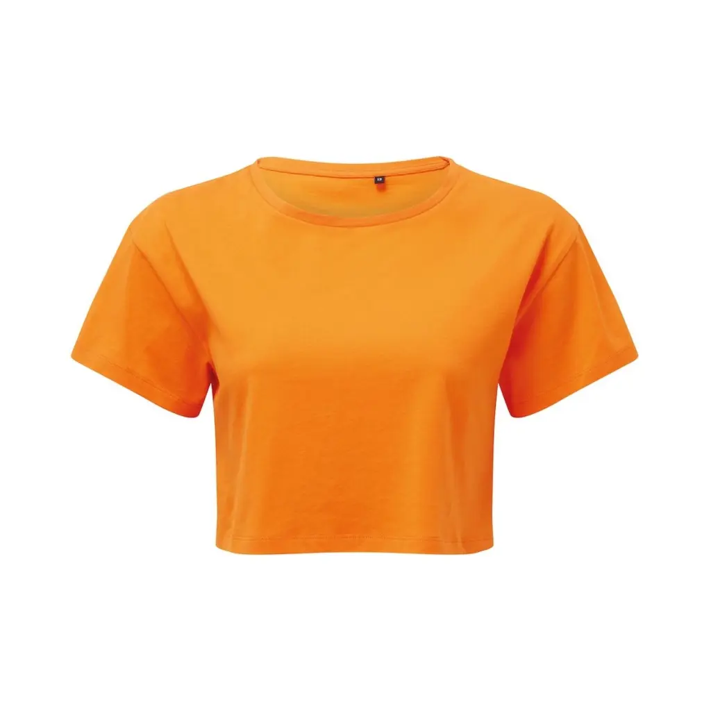 womens-cropped-tshirt-orange-front-TR019.webp