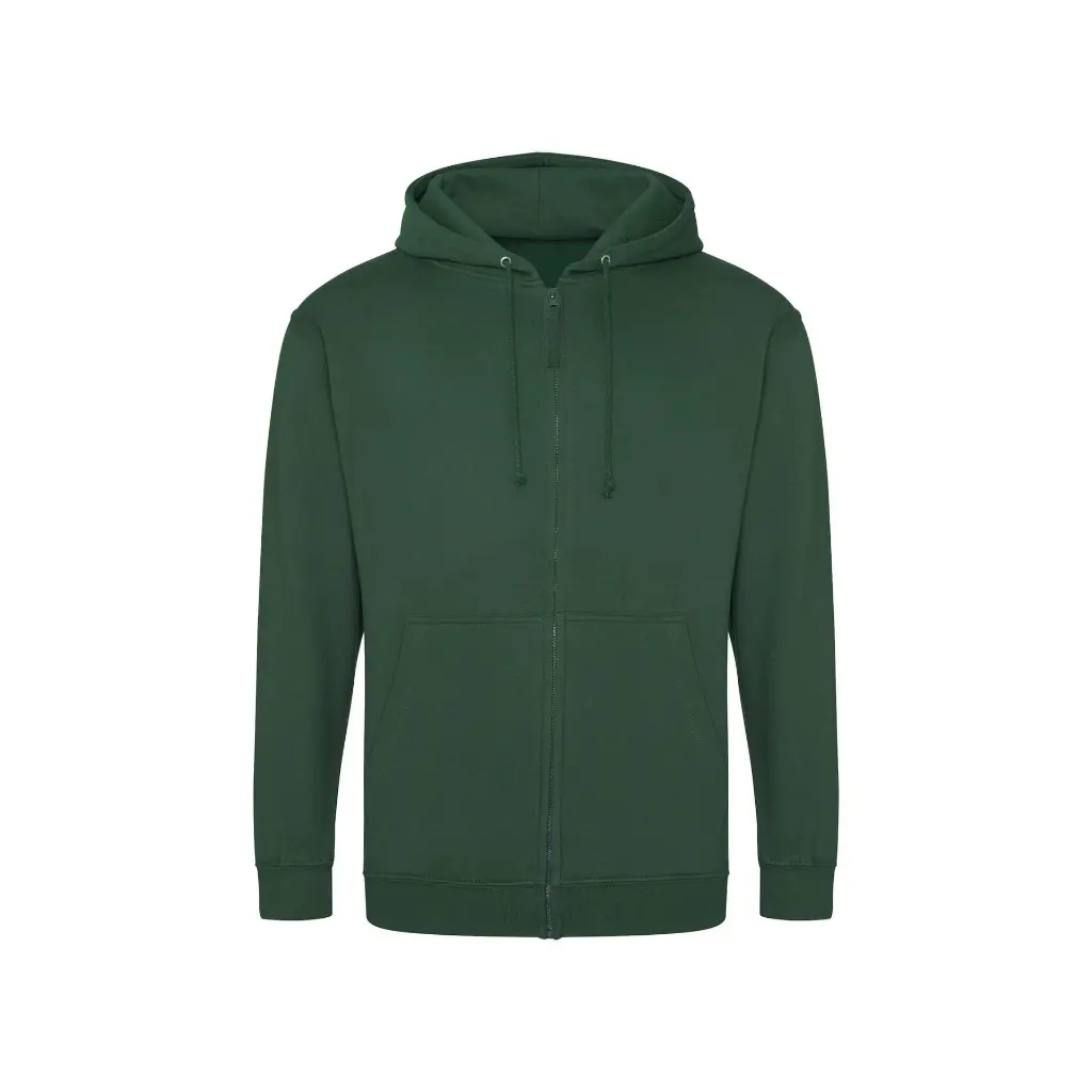 unisex-zip-hoodie-bottle-green-front-JH050.webp