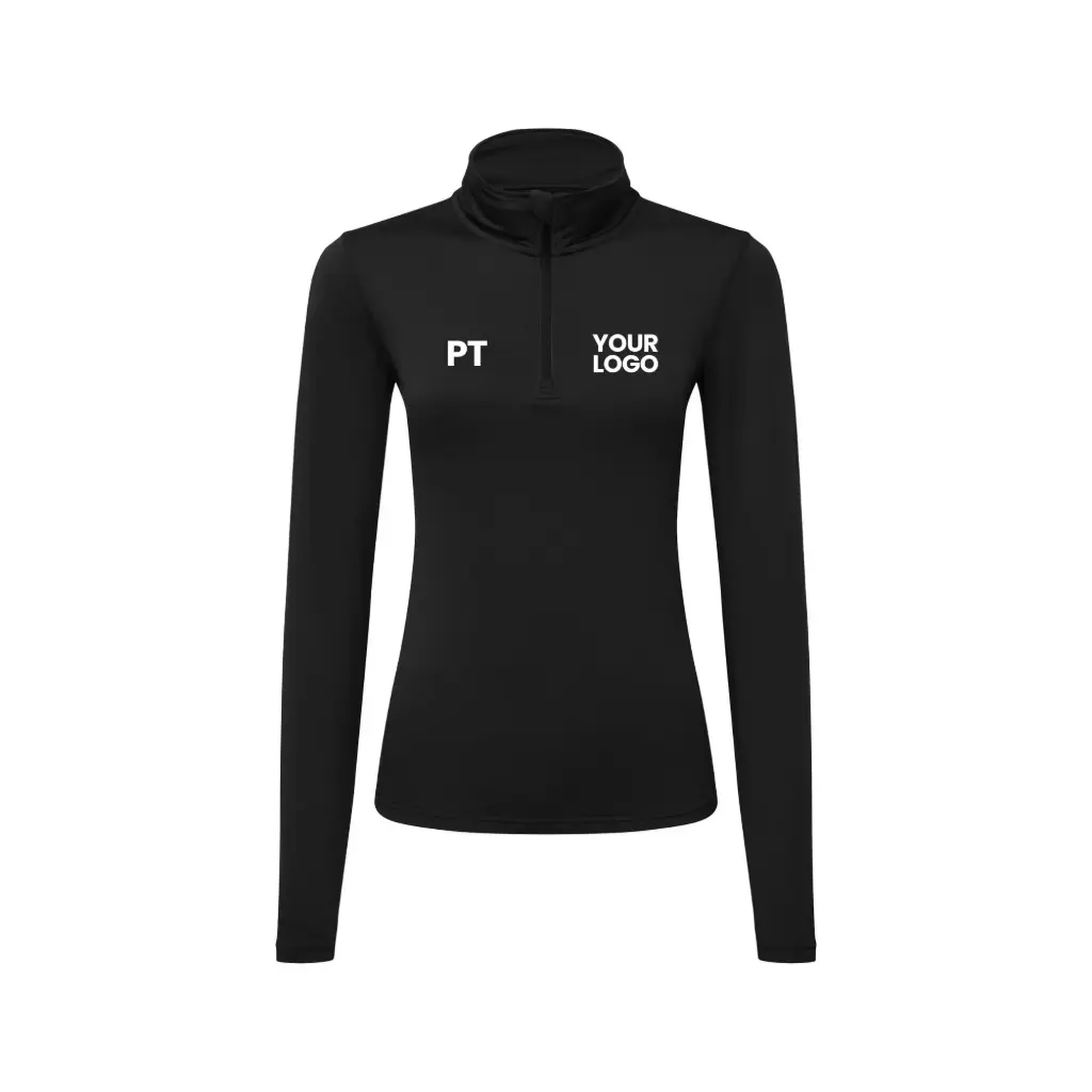 Women's 1/4 Zip Long Sleeve Top