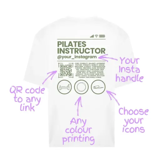 Pilates Instructor Oversized Tee