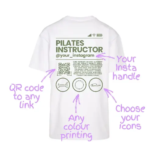 Pilates Instructor Oversized Tee
